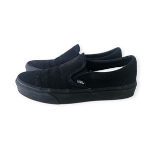 Black Slip-On Vans